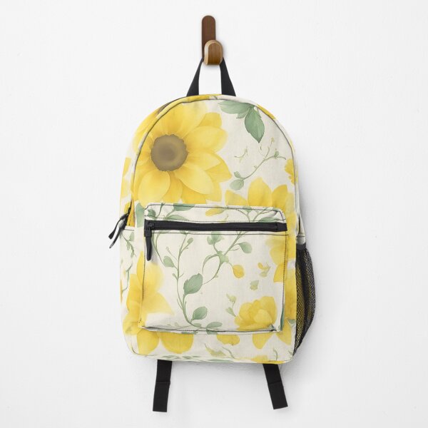Item preview, Yellow flowers watercolour Seamless patterns of yellow flowers and trees designed and sold by teerapol24.