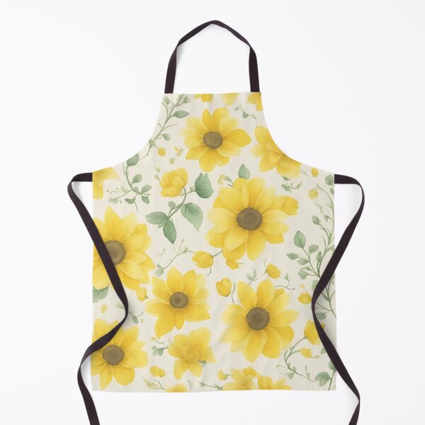 Item preview, Yellow flowers watercolour Seamless patterns of yellow flowers and trees designed and sold by teerapol24.