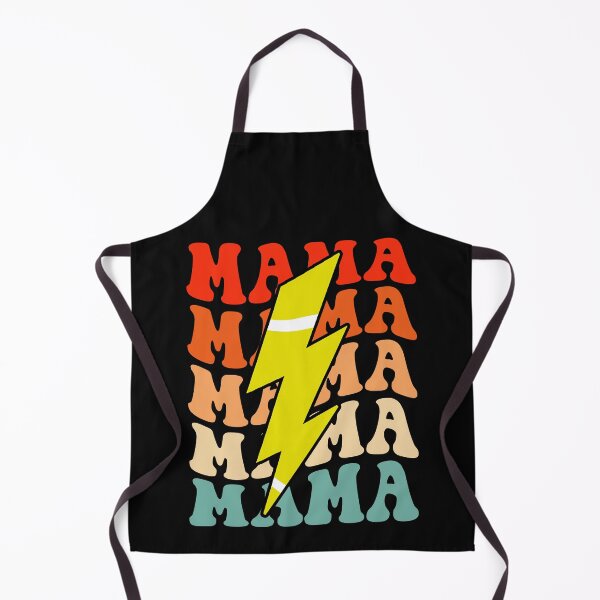 Artikelvorschau, Tennis Mama Mom Retro Groovy Lightning Bolt Muttertag entworfen und verkauft von Christina-grich.