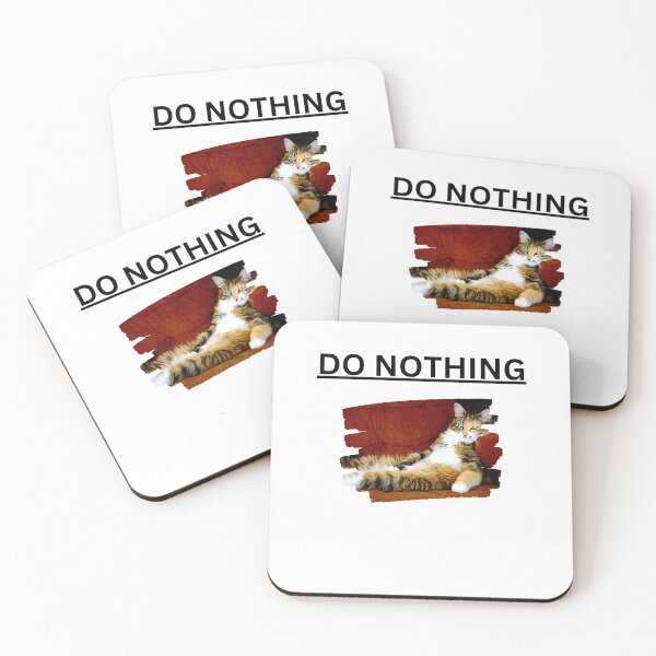 Item preview, Do nothing tee designed and sold by Neon Noise.