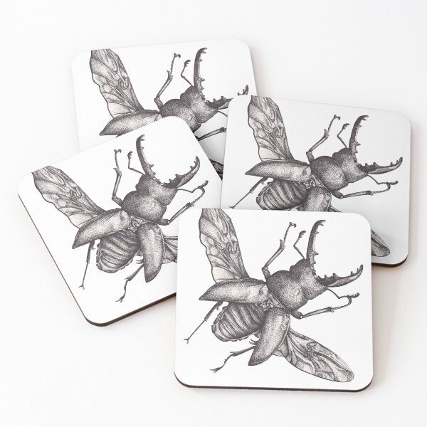Item preview, Scientific illustration of a beetle  designed and sold by Millie Oldham.