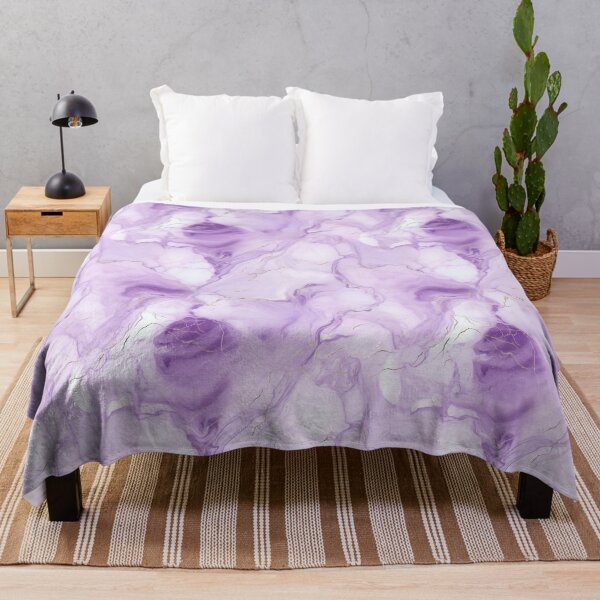 Item preview, Soft Purple Marble Style Seamless Pattern designed and sold by AerinDigital.