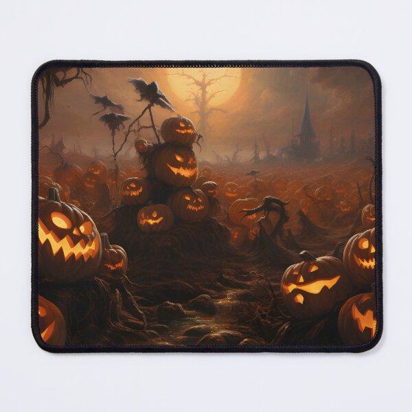 Item preview, Halloween Jack-o-Lantern Pumpkin Patch designed and sold by 2Shooze.