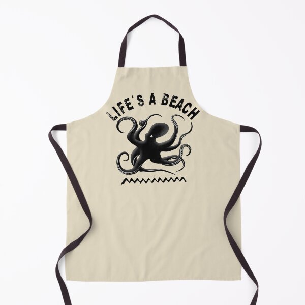 Item preview, Life Is A Beach - Funny Summer Vacation Pun Quote designed and sold by TMBTM.