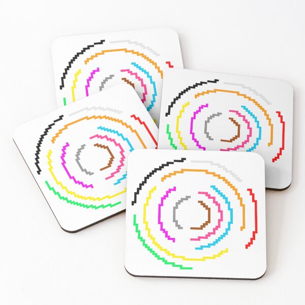 Item preview, Circular pixel colors designed and sold by Crownshpo.