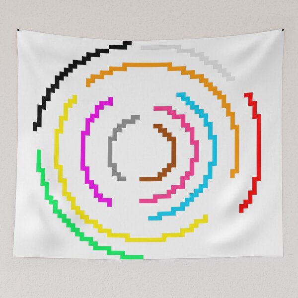 Item preview, Circular pixel colors designed and sold by Crownshpo.