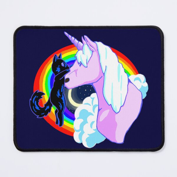 Item preview, Unicorn and Black Cat designed and sold by Critical Giggle.