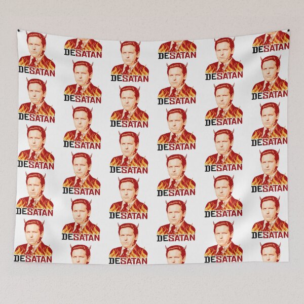 Item preview, DeSatan - Anti DeSantis designed and sold by partyfarty.