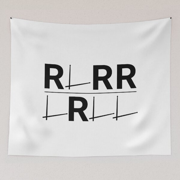 Item preview, Paradiddle: RLRR LRLL Drum Rudiment Enthusiast  designed and sold by mipodbusiness.