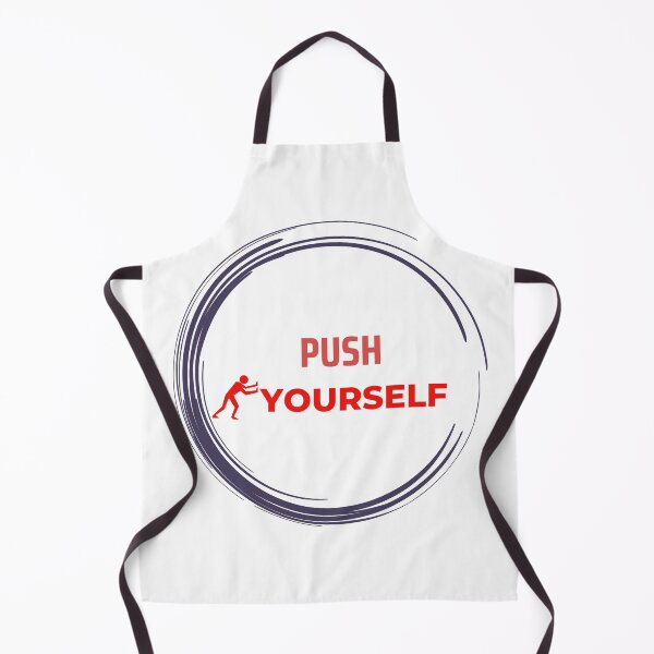 Item preview, PUSH YOURSELF TAGLINE designed and sold by disenokart.