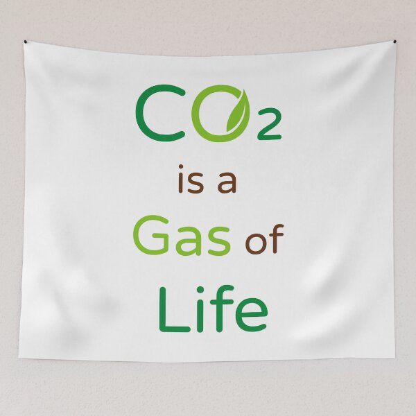 Item preview, CO2 is a Gas of Life original artwork designed and sold by paragonDesign28.