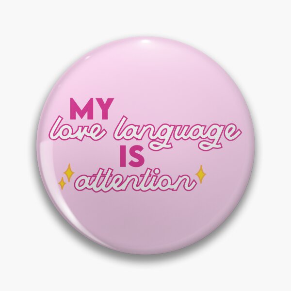 Item preview, My Love Language Is Attention designed and sold by Jem Illustration.