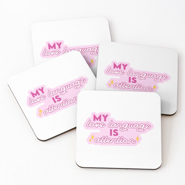 Item preview, My Love Language Is Attention designed and sold by Jem Illustration.
