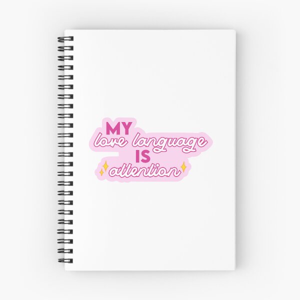 Item preview, My Love Language Is Attention designed and sold by Jem Illustration.