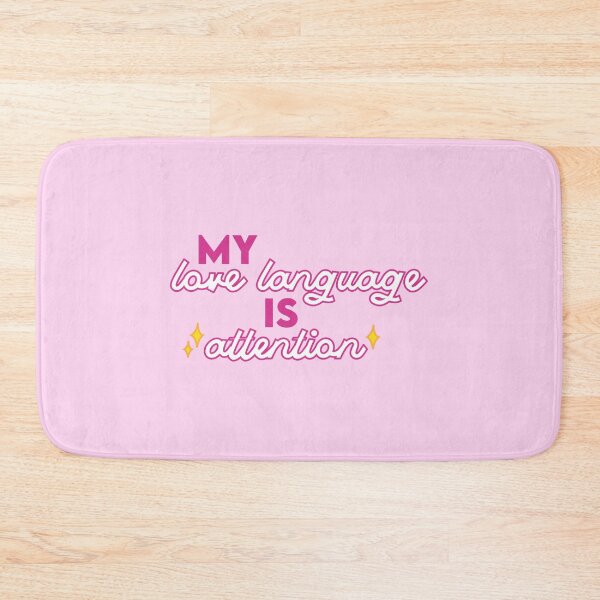 Item preview, My Love Language Is Attention designed and sold by Jem Illustration.