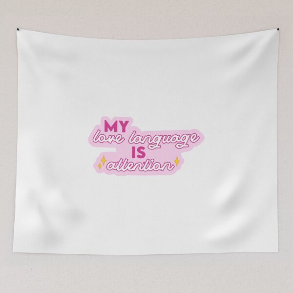 Item preview, My Love Language Is Attention designed and sold by Jem Illustration.