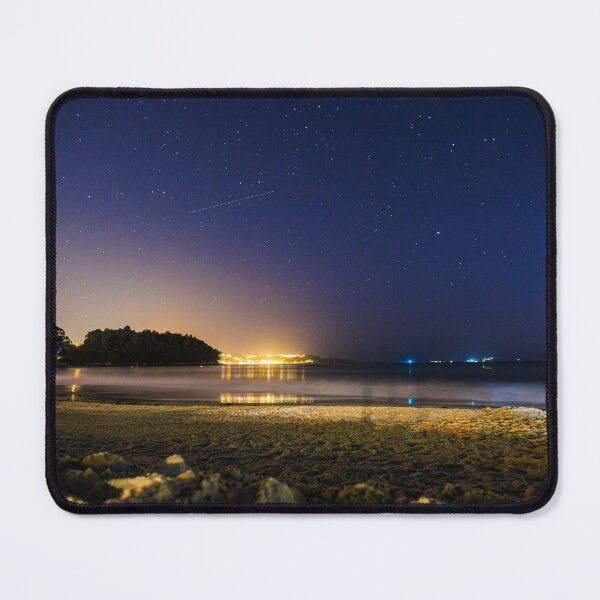 Item preview, Shooting star over Bueu designed and sold by Jesús Javier Martínez Landín.