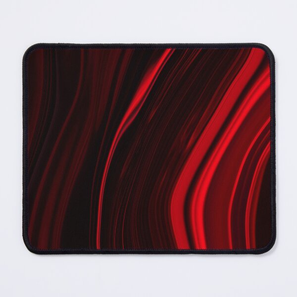 Item preview, Vibrant Fusion: Red & Black Abstract Liquify Art Print designed and sold by beyondrainbows.