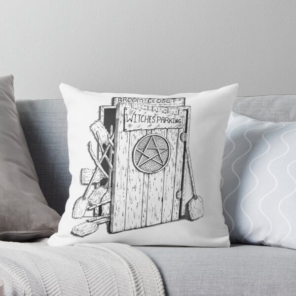 Item preview, Witches Parking - Broom Closet designed and sold by Carolynn Bagley.