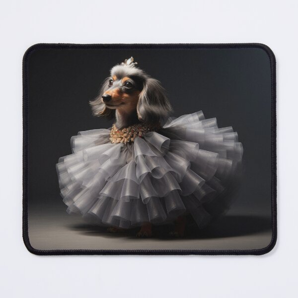 Item preview, Dachshund in Ball Gown - Beautiful dog art designed and sold by DigitalArties.