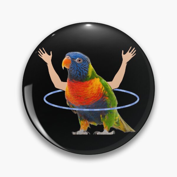 Item preview, Hula Hoop Parrot designed and sold by GlunmanStore.