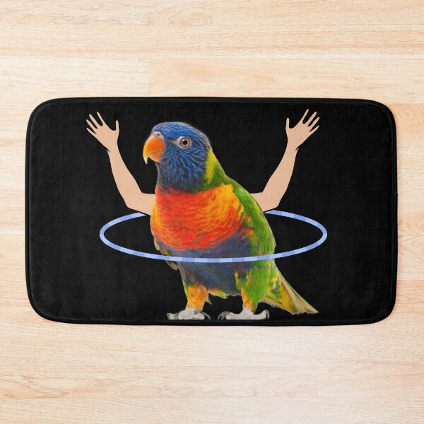 Item preview, Hula Hoop Parrot designed and sold by GlunmanStore.