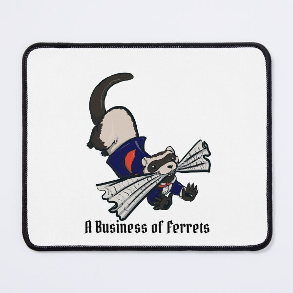 Item preview, A Business of Ferrets designed and sold by fourdirtypaws.