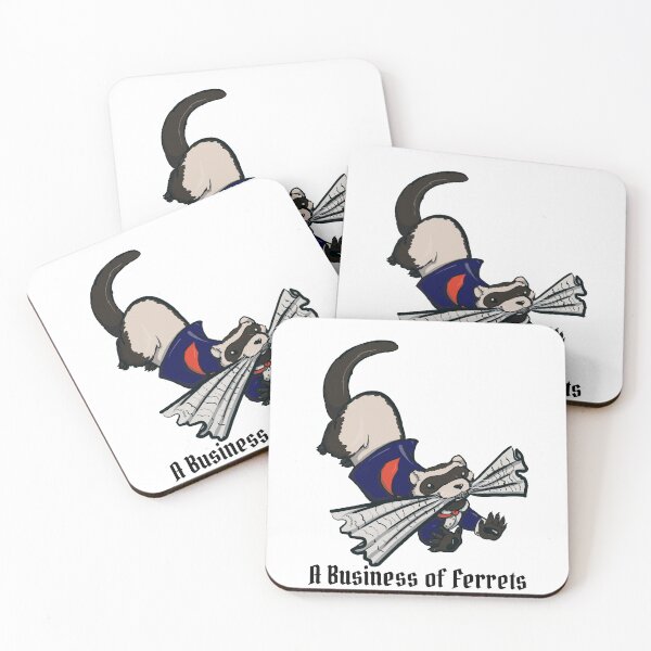 Item preview, A Business of Ferrets designed and sold by fourdirtypaws.