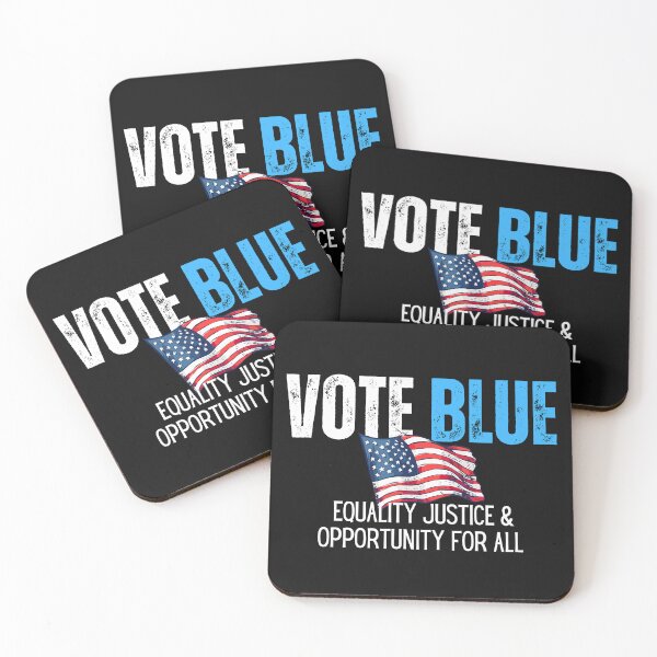 Item preview, Vote Blue 2024 Vote Democratic Political Design designed and sold by EarthArtDesigns.