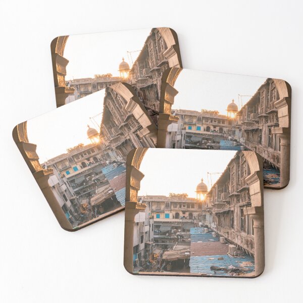 Item preview, Enchanting Sunset at Delhi Spice Market designed and sold by michieldros.