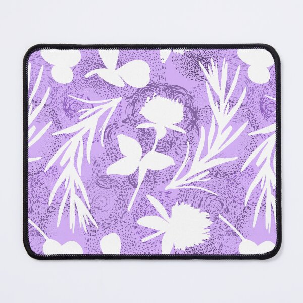 Item preview, Purple Floral Memories Pattern designed and sold by RebeccaRichards.