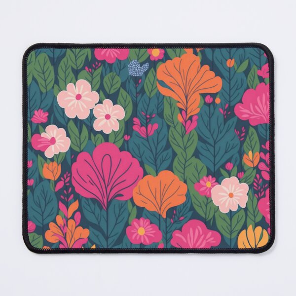 Item preview, Seamless patterns of flowers and trees, rainbow themed designed and sold by teerapol24.