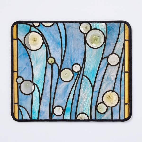 Item preview, Art Moderne Stained Glass Window in Paris designed and sold by ricoflinn.