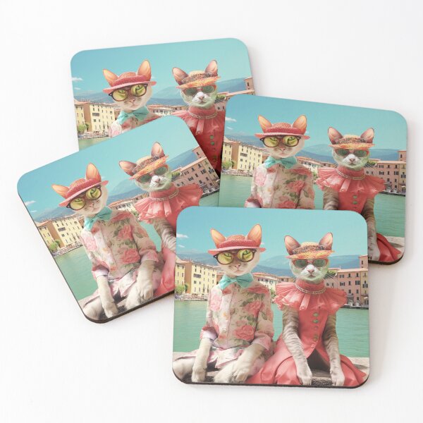 Item preview, Pretentious Pets on Holiday  designed and sold by Klickpicks.