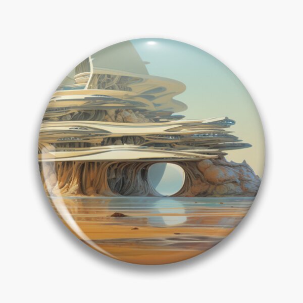Item preview, Desert Dreams: Moebius-Inspired Surreal Landscape designed and sold by Vril Design.