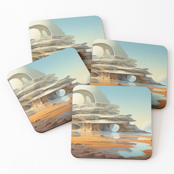 Item preview, Desert Dreams: Moebius-Inspired Surreal Landscape designed and sold by Vril Design.