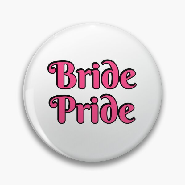 Item preview, Bride Pride  - gay wedding lesbinas designed and sold by Inspirationmotivation.