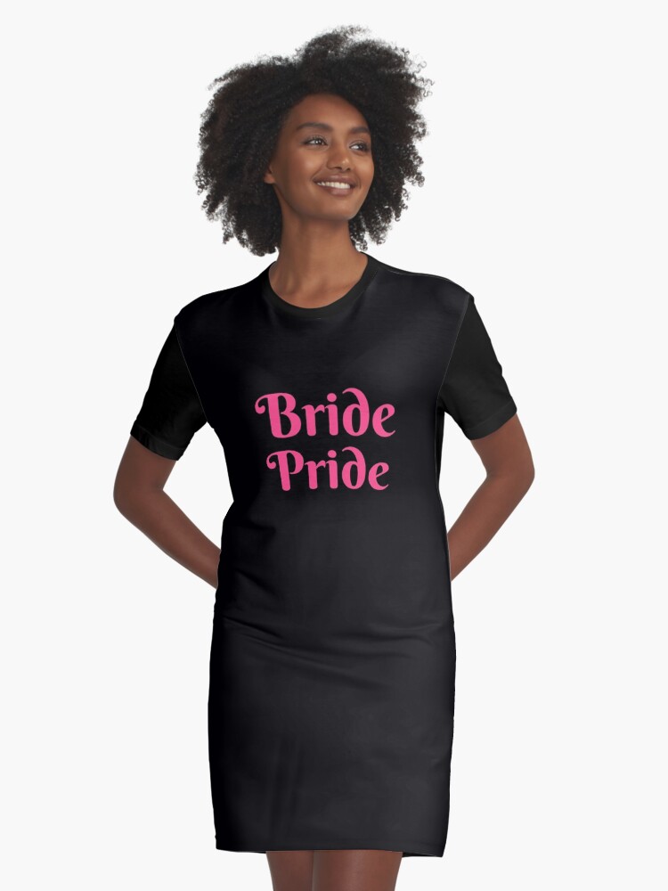 Bride t shirt dress on sale