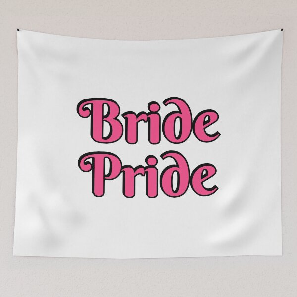 Item preview, Bride Pride  - gay wedding lesbinas designed and sold by Inspirationmotivation.