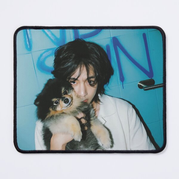 Item preview, Cute Taehyung with Yeontan layover designed and sold by loonelywhale.