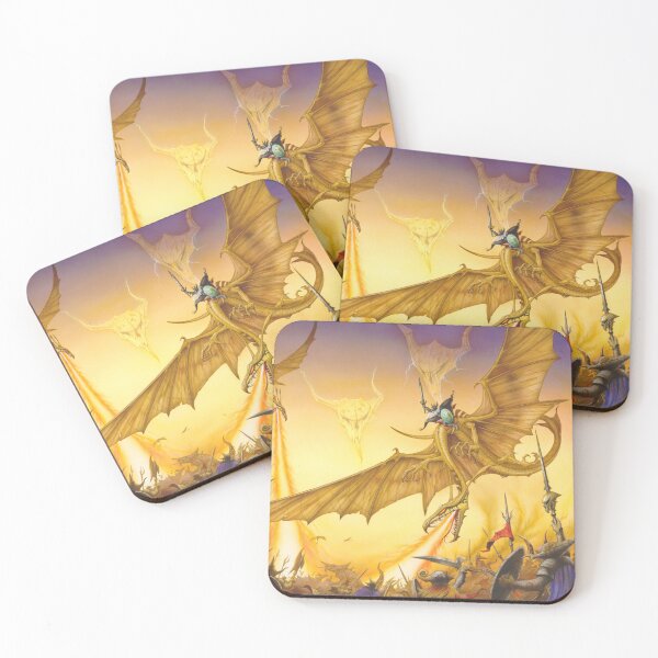 Item preview, Elric and Flamefang designed and sold by Rodney Matthews Studios.