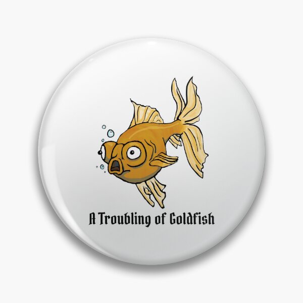 Item preview,  Troubling of Goldfish designed and sold by fourdirtypaws.