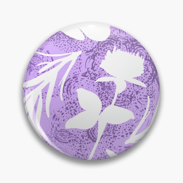 Item preview, Purple Floral Memories Pattern designed and sold by RebeccaRichards.