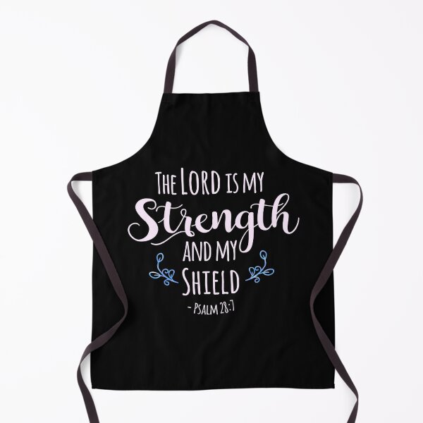 Item preview, Psalm 28:7 The Lord is my Strength - Pink designed and sold by amazingjoy.