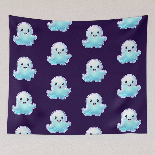 Item preview, Waving Blue Ghost  designed and sold by Nioon.