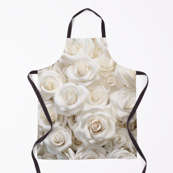 Item preview, Hyper-realistic white roses designed and sold by LazyLifestyle.