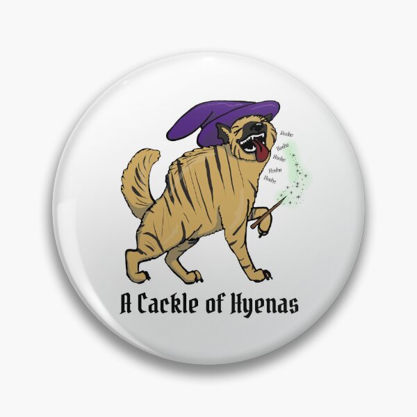 Item preview, A Cackle of Hyenas designed and sold by fourdirtypaws.