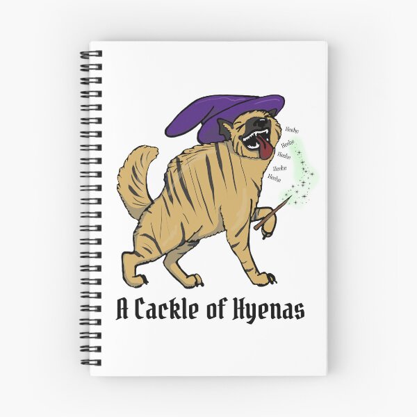 Item preview, A Cackle of Hyenas designed and sold by fourdirtypaws.