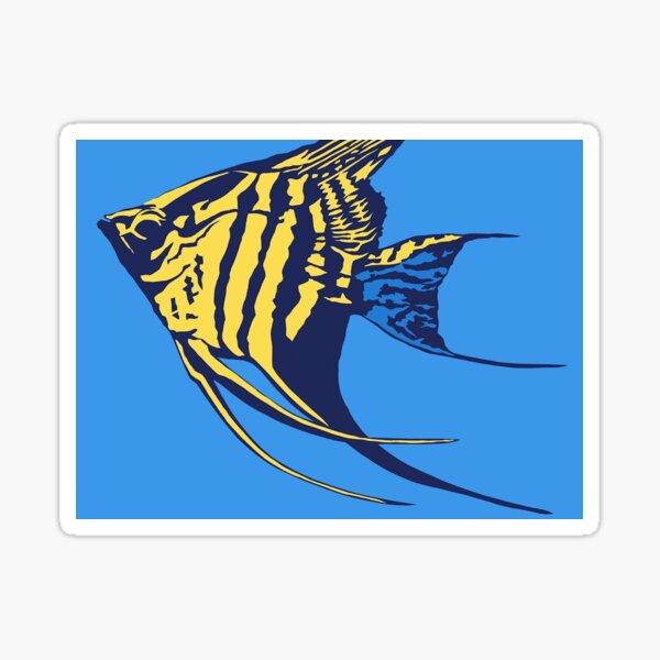 Angelfish Sticker