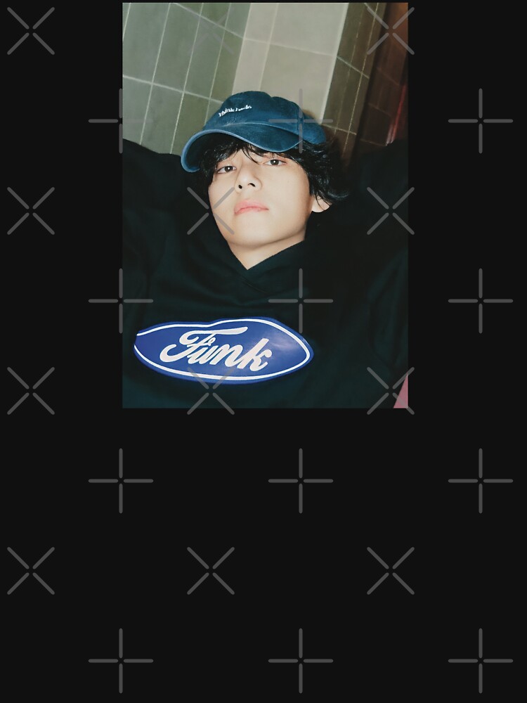 BTS V LAYOVER Tシャツ BTS Official V Taehyung Layover Yeontan Oversized T-shirt